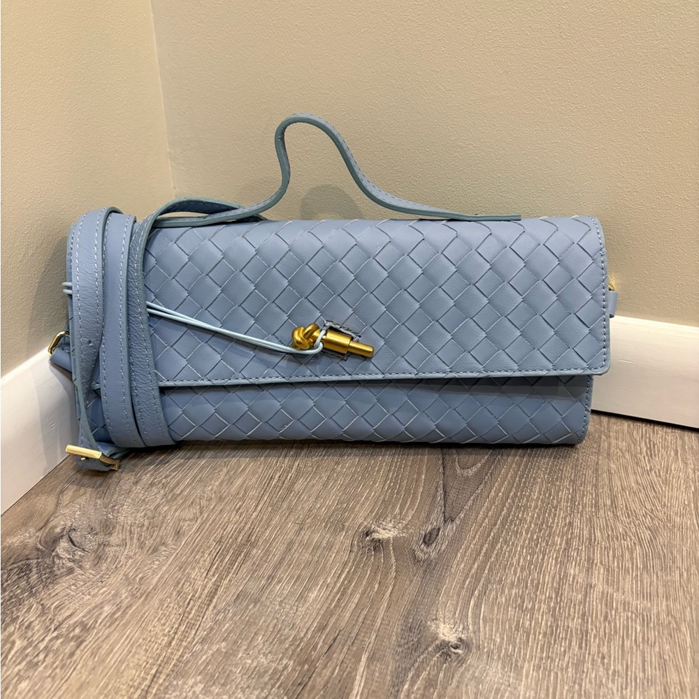 Isabella Rossetti Faye New Leather Clutch